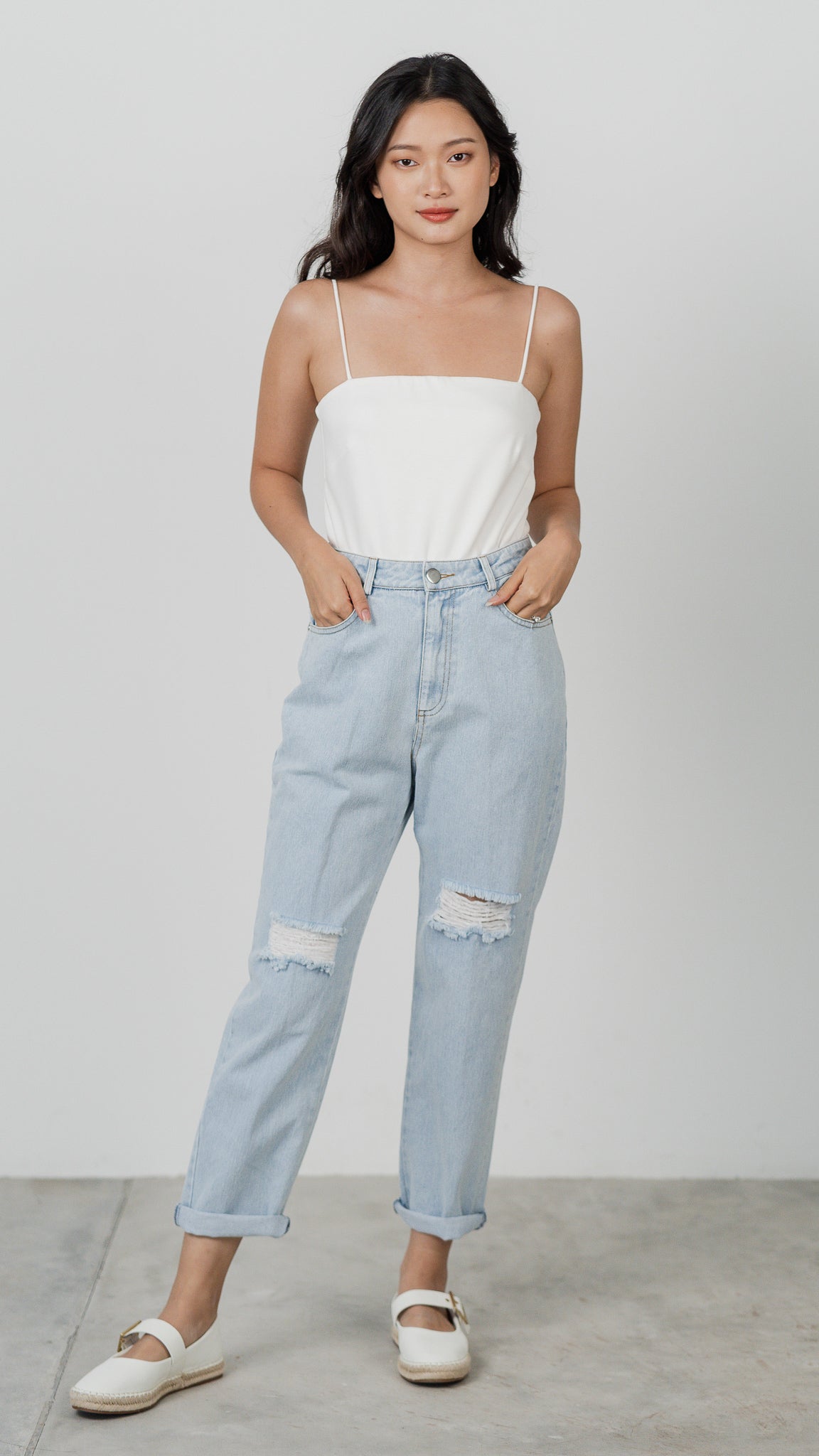 Tyler Ripped Jeans in Light Wash [ONLINE ONLY]