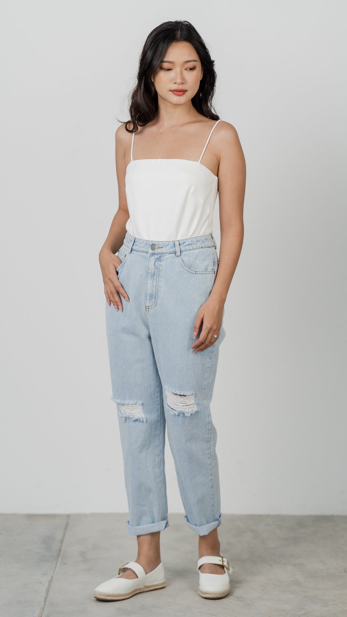 Tyler Ripped Jeans in Light Wash [ONLINE ONLY]