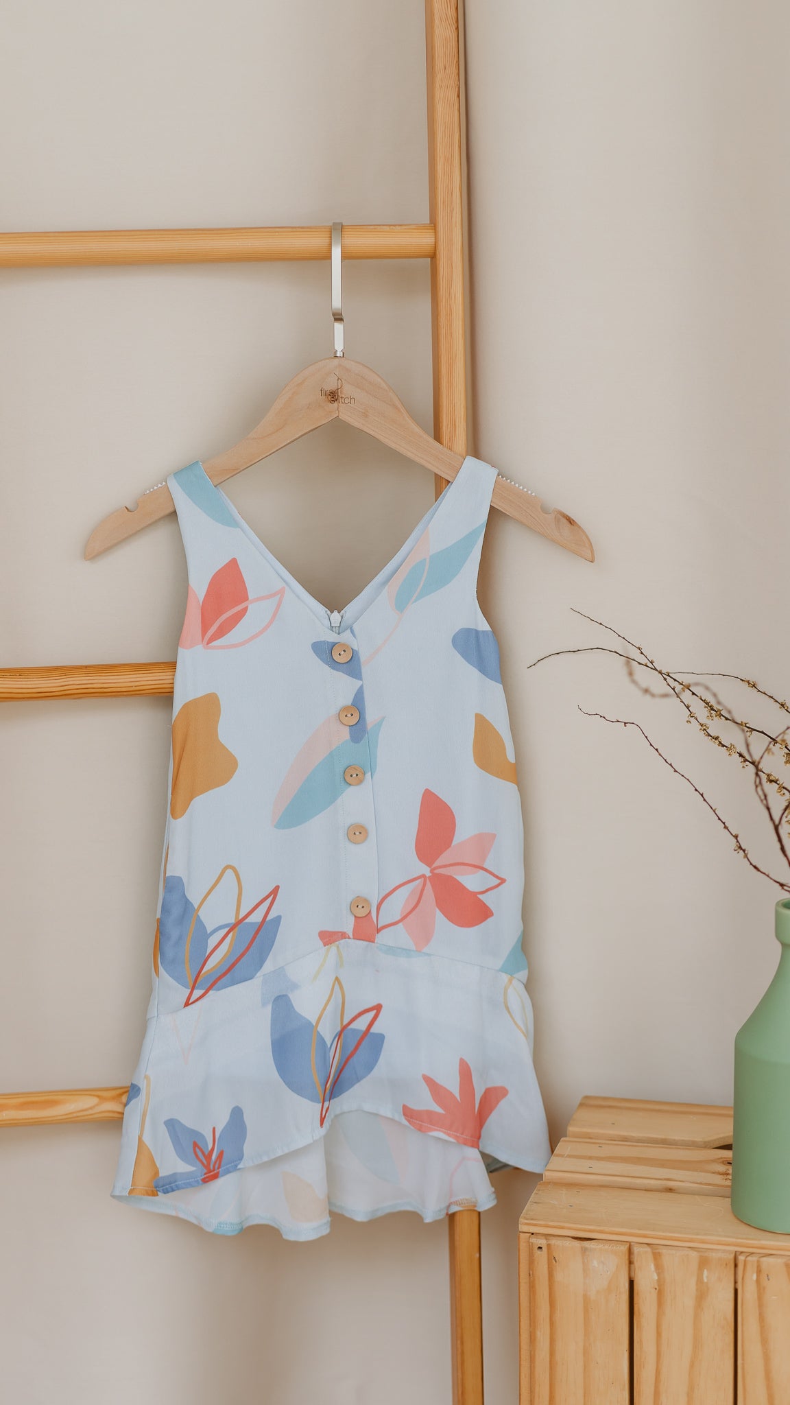 Sophie's Summer Kid's Dress in Pastel [ONLINE ONLY]