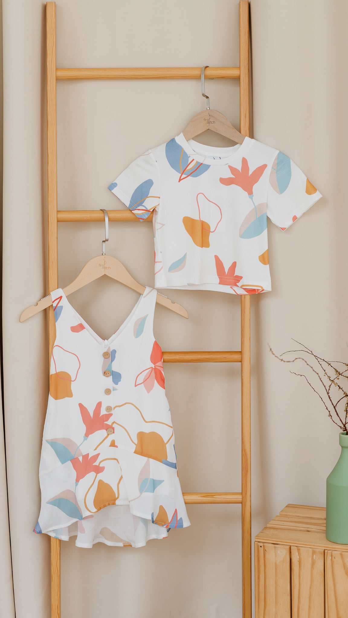 Sophie's Summer Kid's Tee in White [ONLINE ONLY]