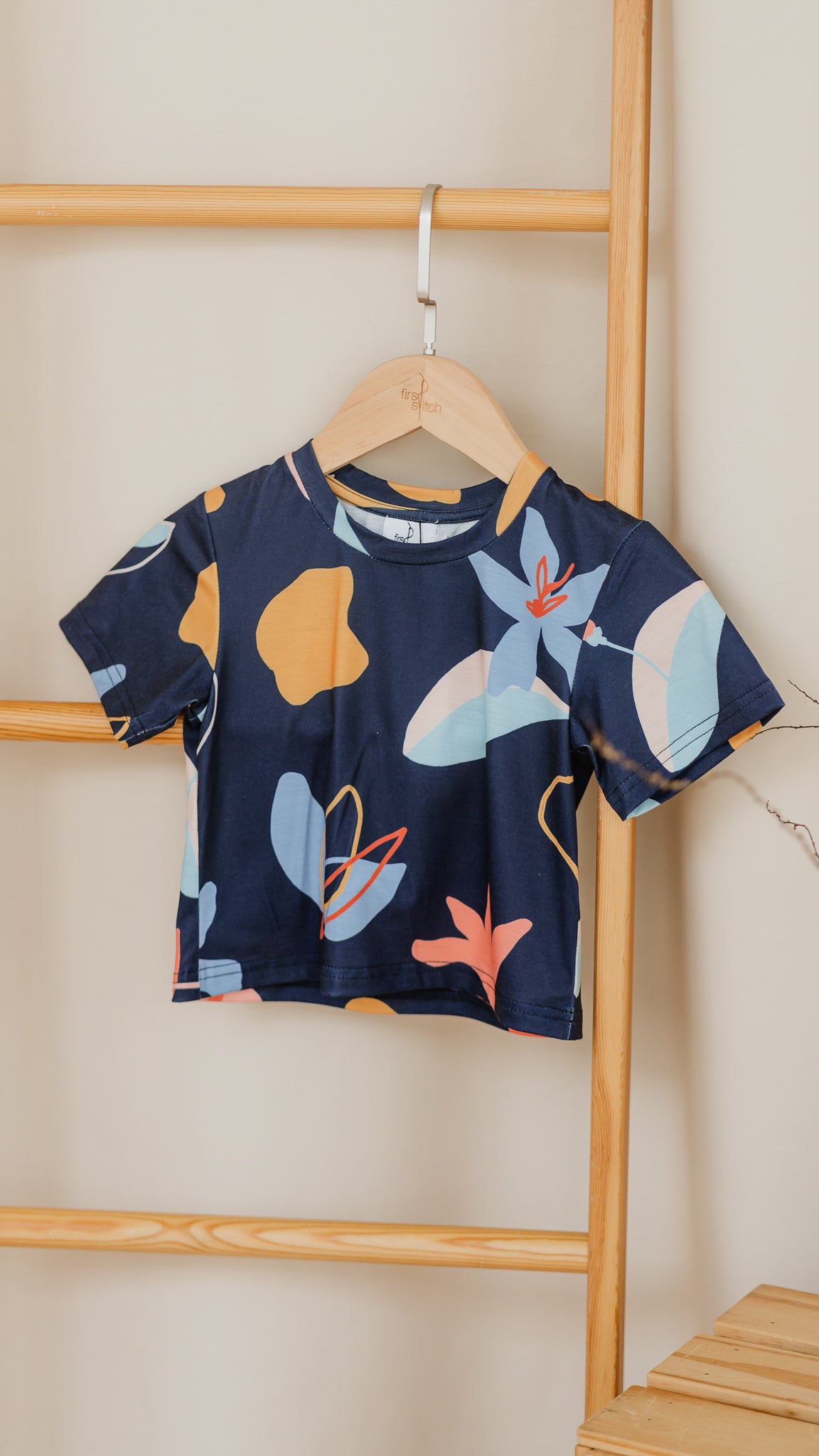 Sophie's Summer Kid's Tee in Navy [ONLINE ONLY]