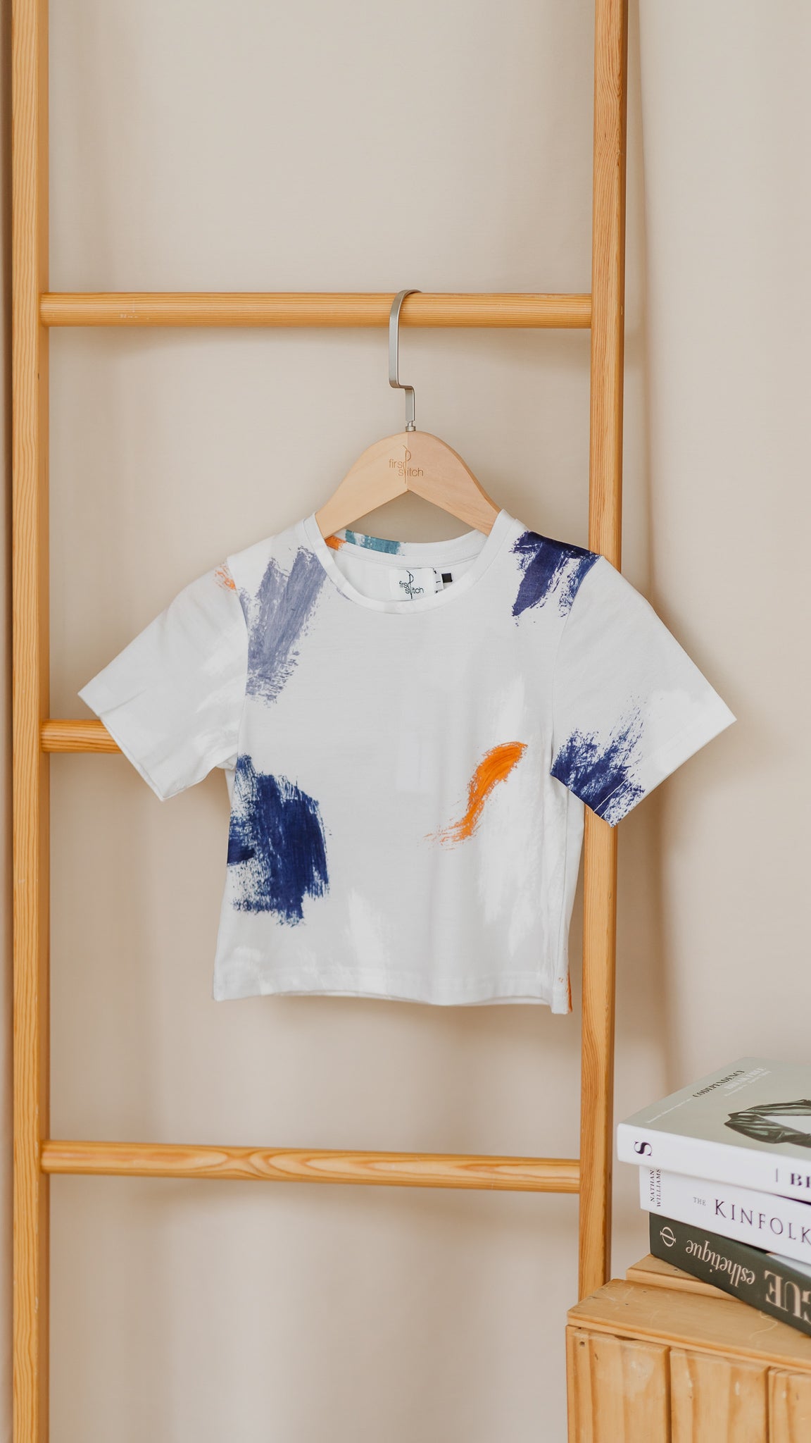 If I Were A Painter Kids' Tee in Stone