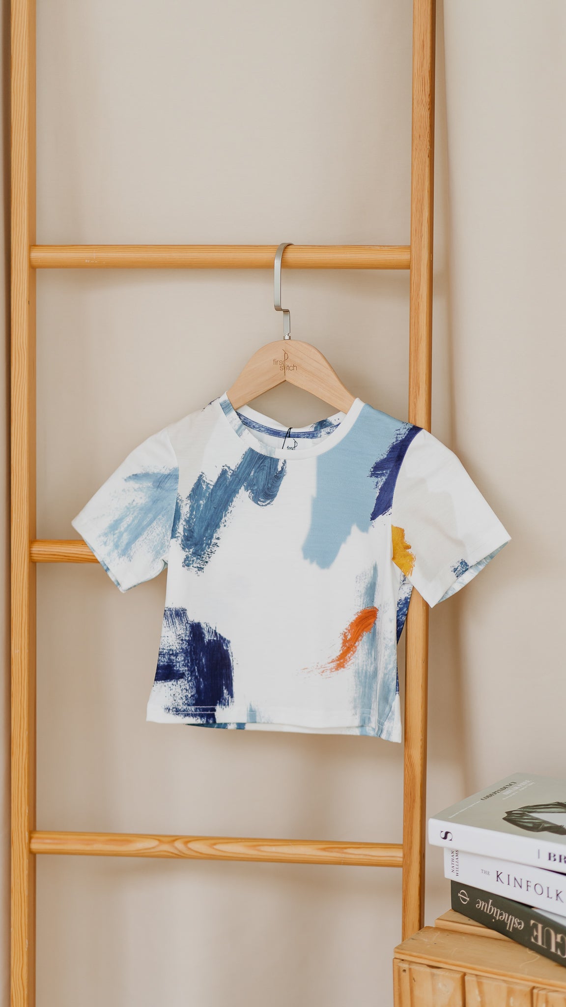 If I Were A Painter Kids' Tee in White