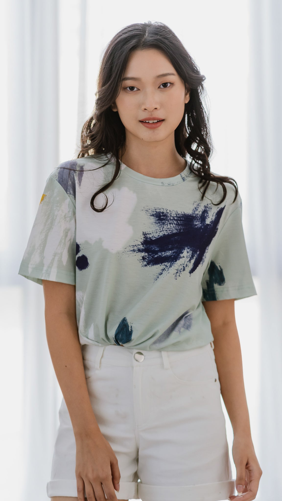 If I Were A Painter Unisex Tee in Sage